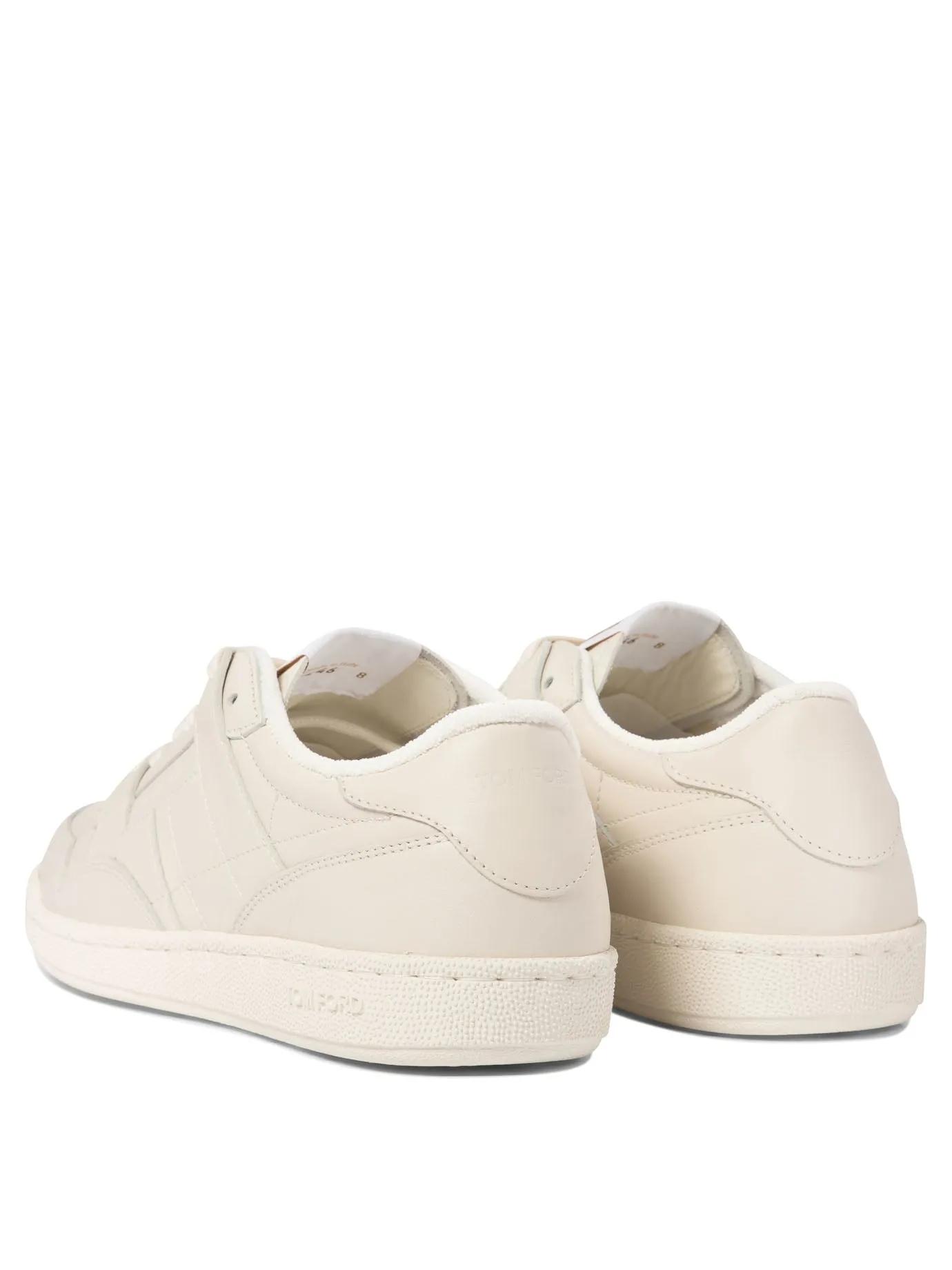 Smooth Leather Sneakers Sneakers & Slip-On Beige sold by Wanan Luxury product image thumbnail 4