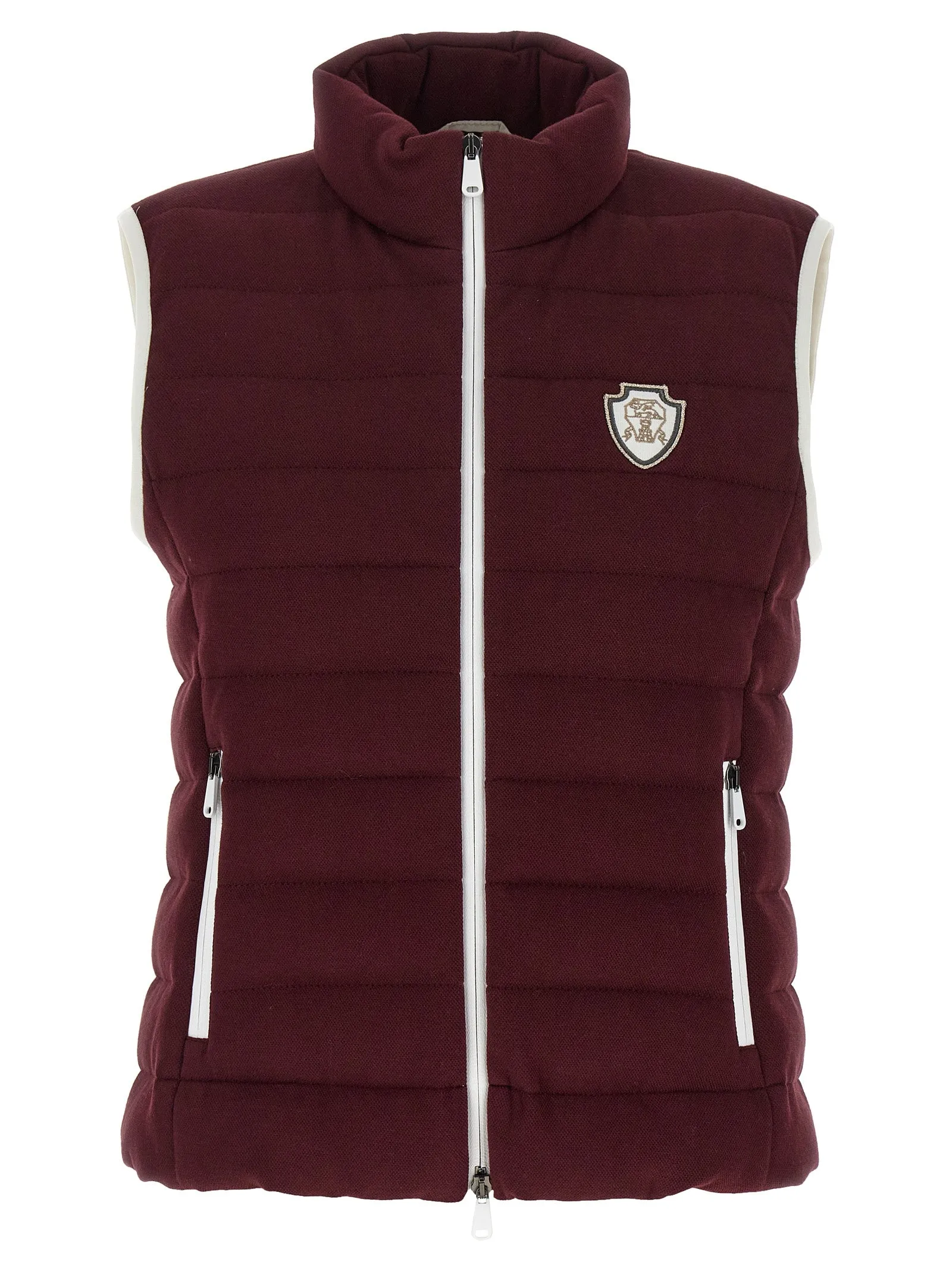Logo Vest Gilet Bordeaux sold by Wanan Luxury