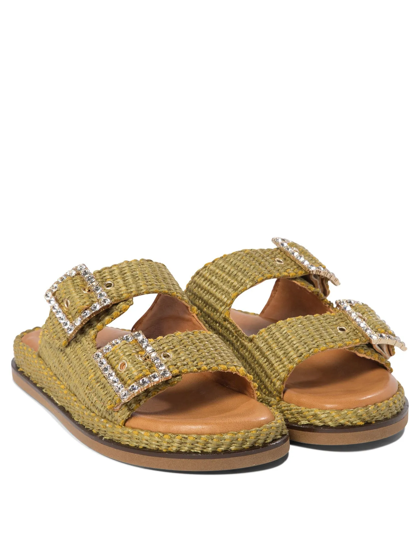 Greta Sandals Green sold by Wanan Luxury product image thumbnail 2