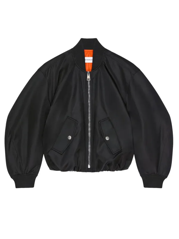Cropped Cocoon Bomber sold by Wanan Luxury