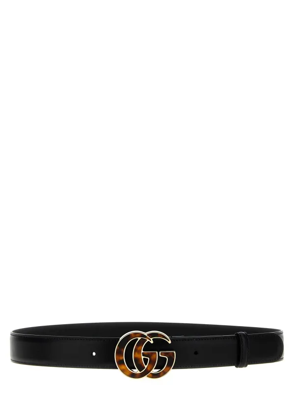 Gg Marmont Belts Black sold by Wanan Luxury