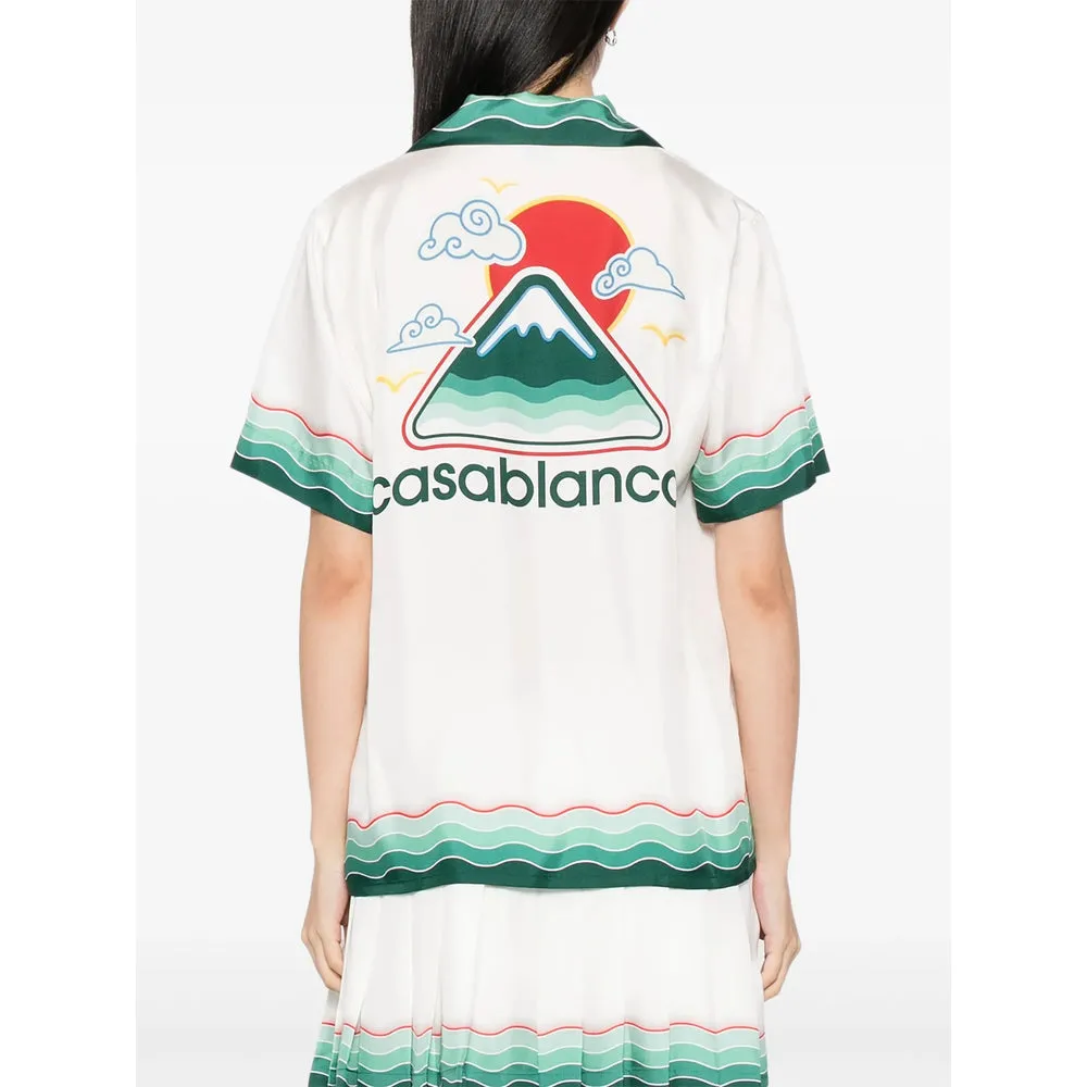 Shirts White, Green sold by Wanan Luxury product image thumbnail 5
