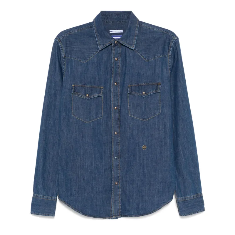 Shirts Blue sold by Wanan Luxury