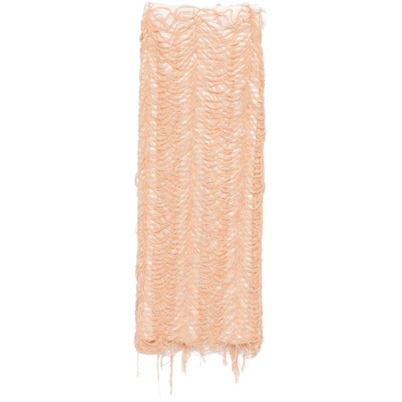 Skirts Orange sold by Wanan Luxury