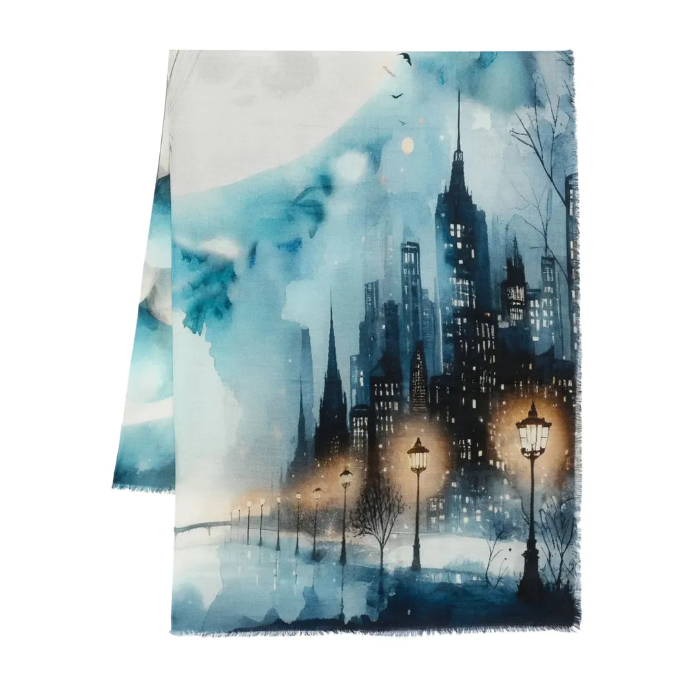 Stoles Blue, Gray sold by Wanan Luxury