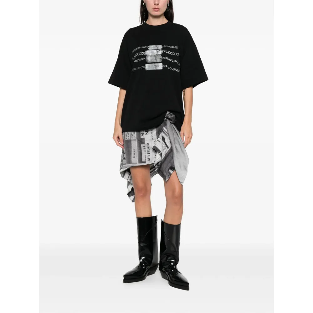 T Shirts Black sold by Wanan Luxury product image thumbnail 2