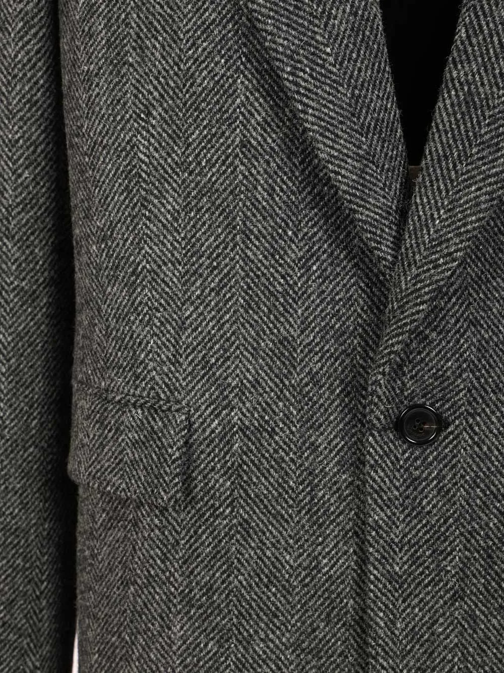 Worsted Wool Jacket Jackets Black sold by Wanan Luxury product image thumbnail 5