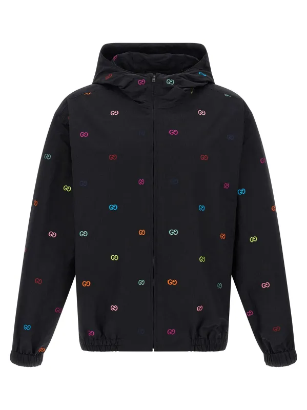 Multicolor Fil Coupé Jacket Puffer Jackets Black sold by Wanan Luxury