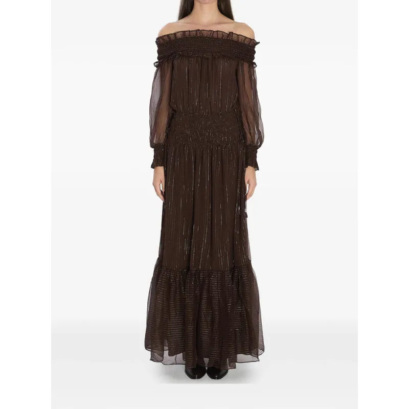 Dresses Brown sold by Wanan Luxury