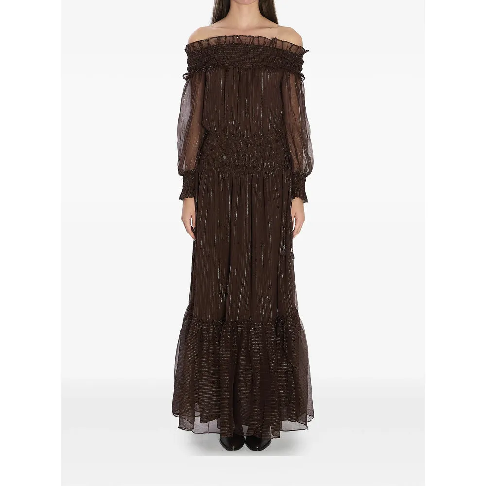 Dresses Brown sold by Wanan Luxury