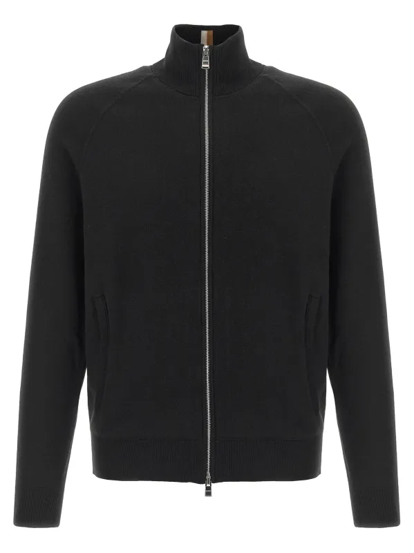 H-Idino Sweaters And Cardigans Black made by Hugo Boss