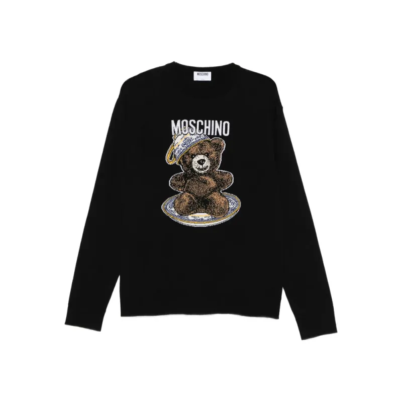 Sweaters Black made by Moschino