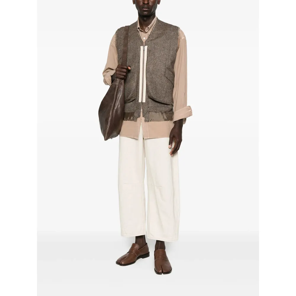 Outwear Waistcoats Brown sold by Wanan Luxury product image thumbnail 2