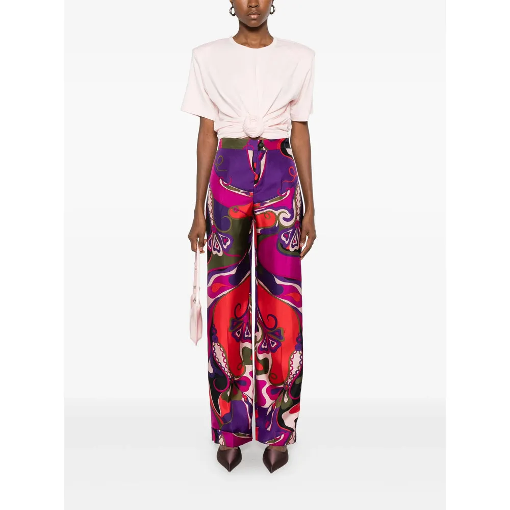 Pants Purple, Red sold by Wanan Luxury product image thumbnail 3