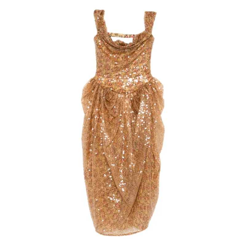 Dresses Gold made by Vivienne Westwood