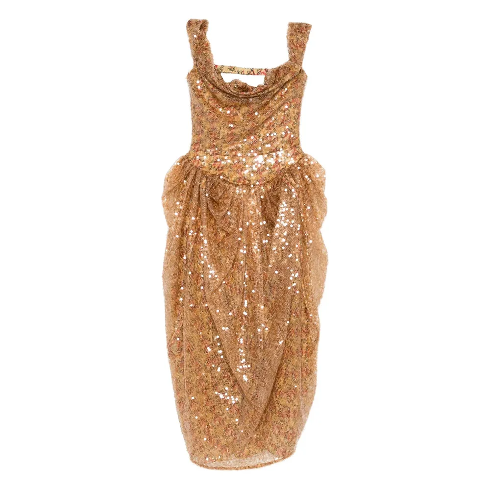 Dresses Gold sold by Wanan Luxury