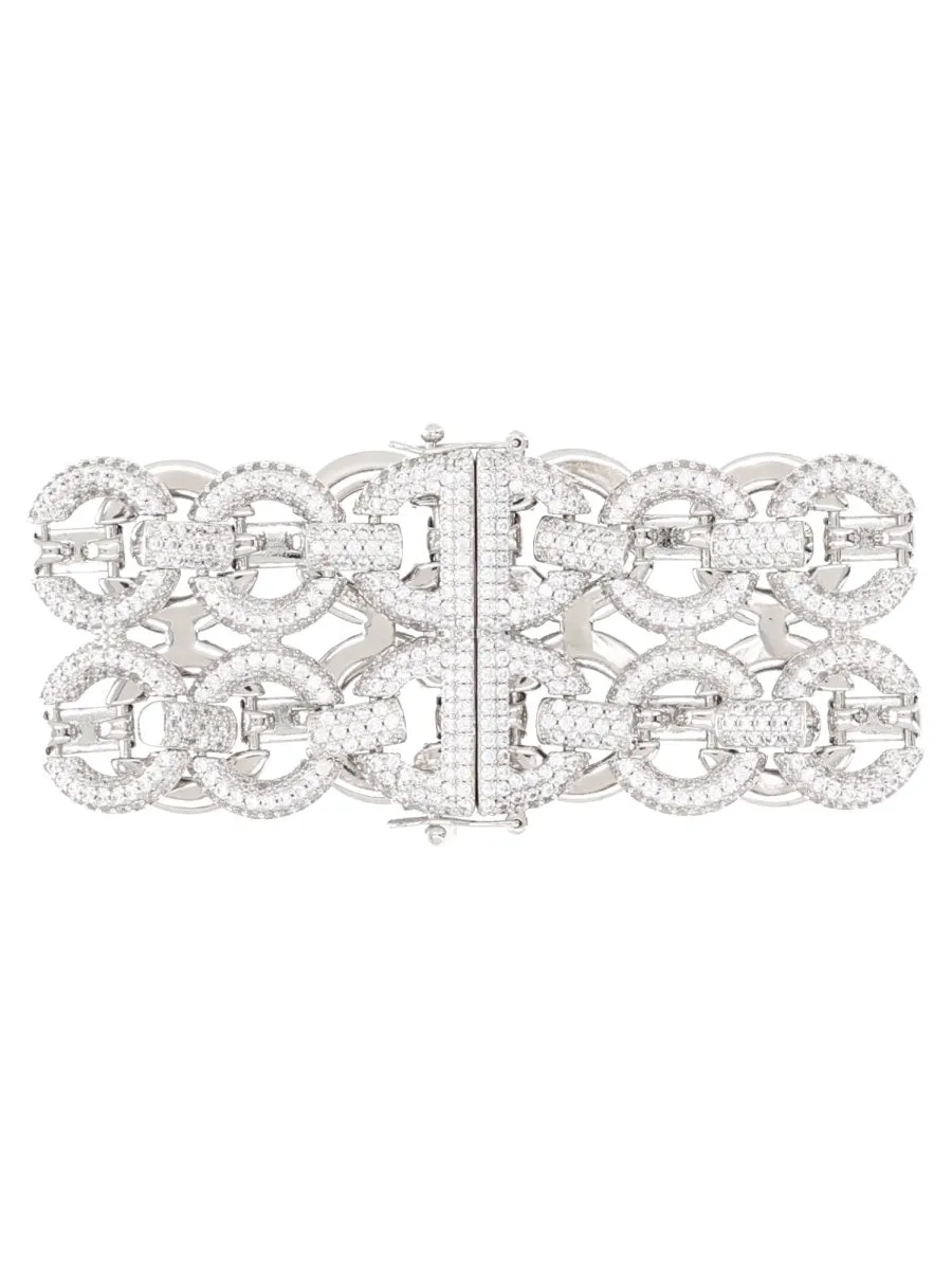 "Double Crystal" Bracelet sold by Wanan Luxury product image thumbnail 3
