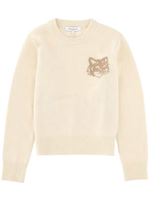 "Fox Head" Sweater sold by Wanan Luxury