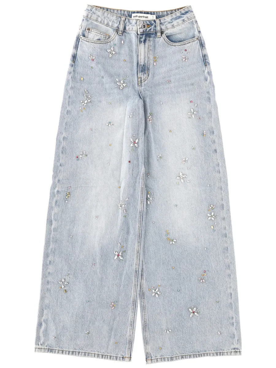 Wide Leg Jeans sold by Wanan Luxury