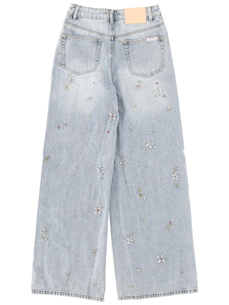Wide Leg Jeans sold by Wanan Luxury product image thumbnail 2