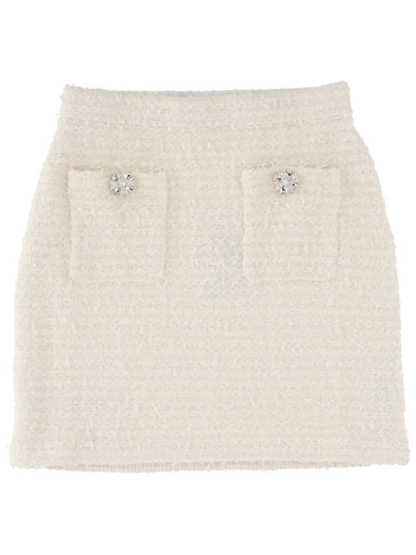 Wool Miniskirt sold by Wanan Luxury