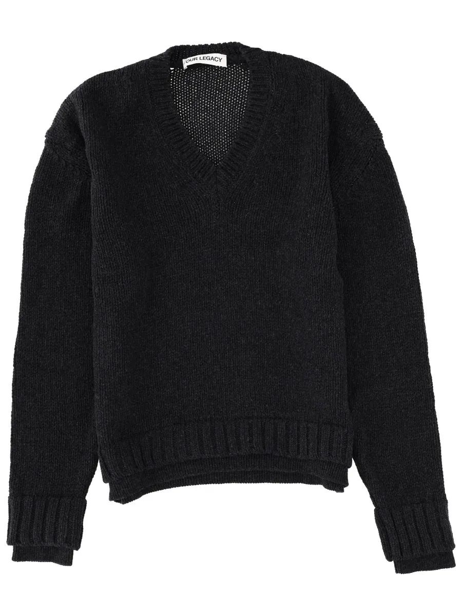 "False V-Neck" Sweater sold by Wanan Luxury