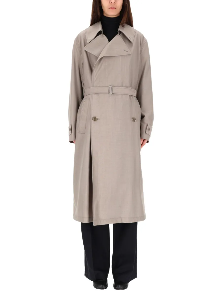 Double-Breasted Trench Coat sold by Wanan Luxury