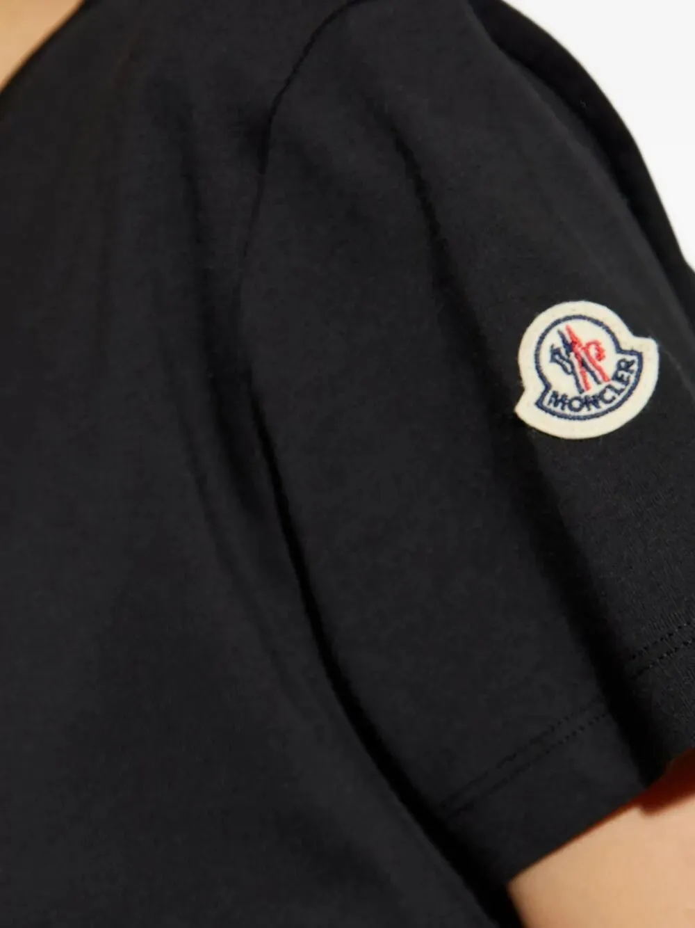 Embroidered Tonal Logo Cotton T-Shirt sold by Wanan Luxury product image thumbnail 5
