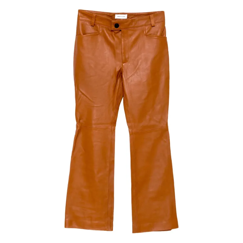 Leather Pants Brown sold by Wanan Luxury