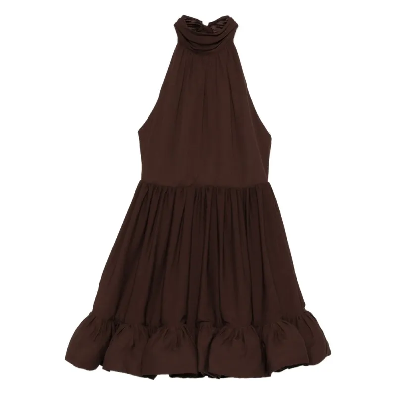Dresses Brown sold by Wanan Luxury