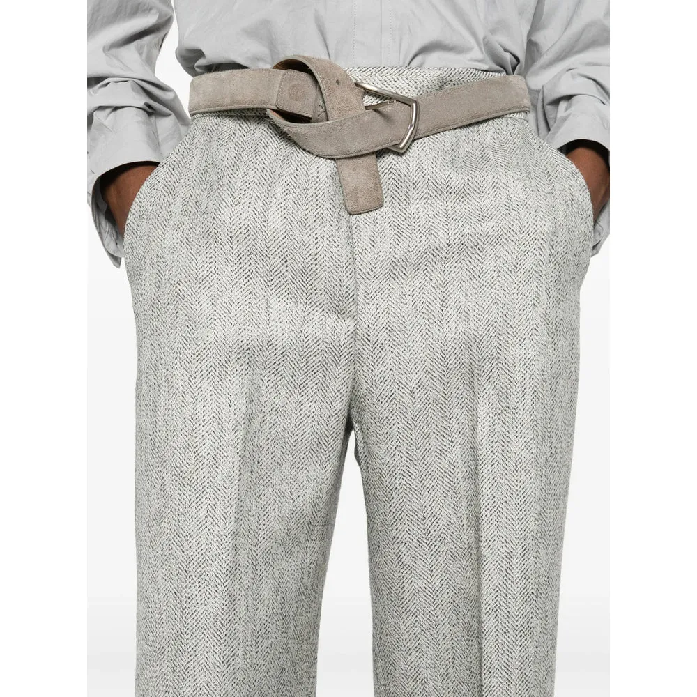 Pants Gray, Blue sold by Wanan Luxury product image thumbnail 3
