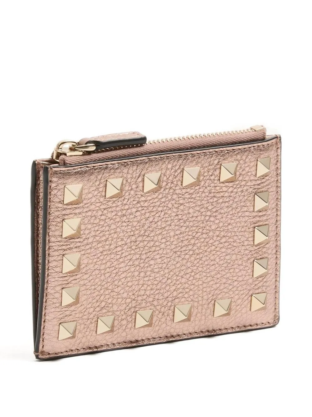 Rockstud Leather Coin Purse sold by Wanan Luxury product image thumbnail 3
