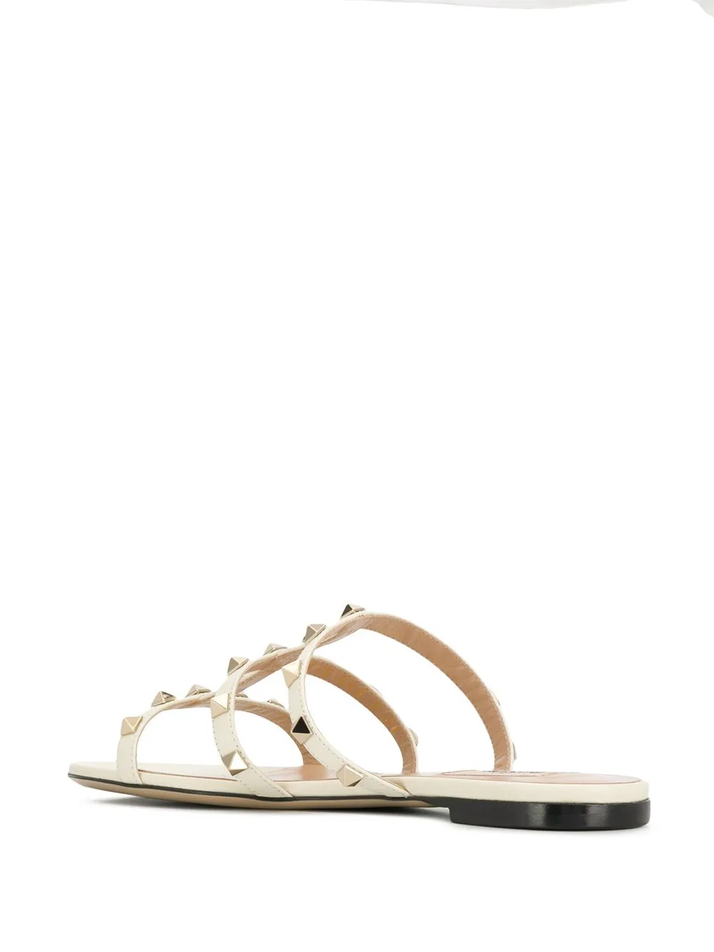 Rockstud Leather Sandals sold by Wanan Luxury product image thumbnail 3