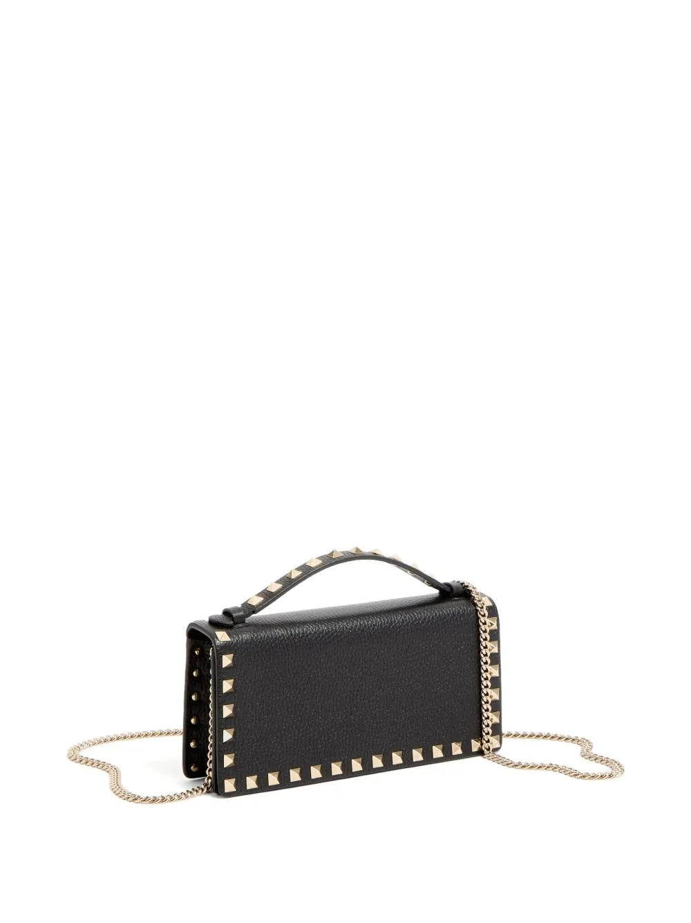 Rockstud Leather Wallet On Chain sold by Wanan Luxury product image thumbnail 2