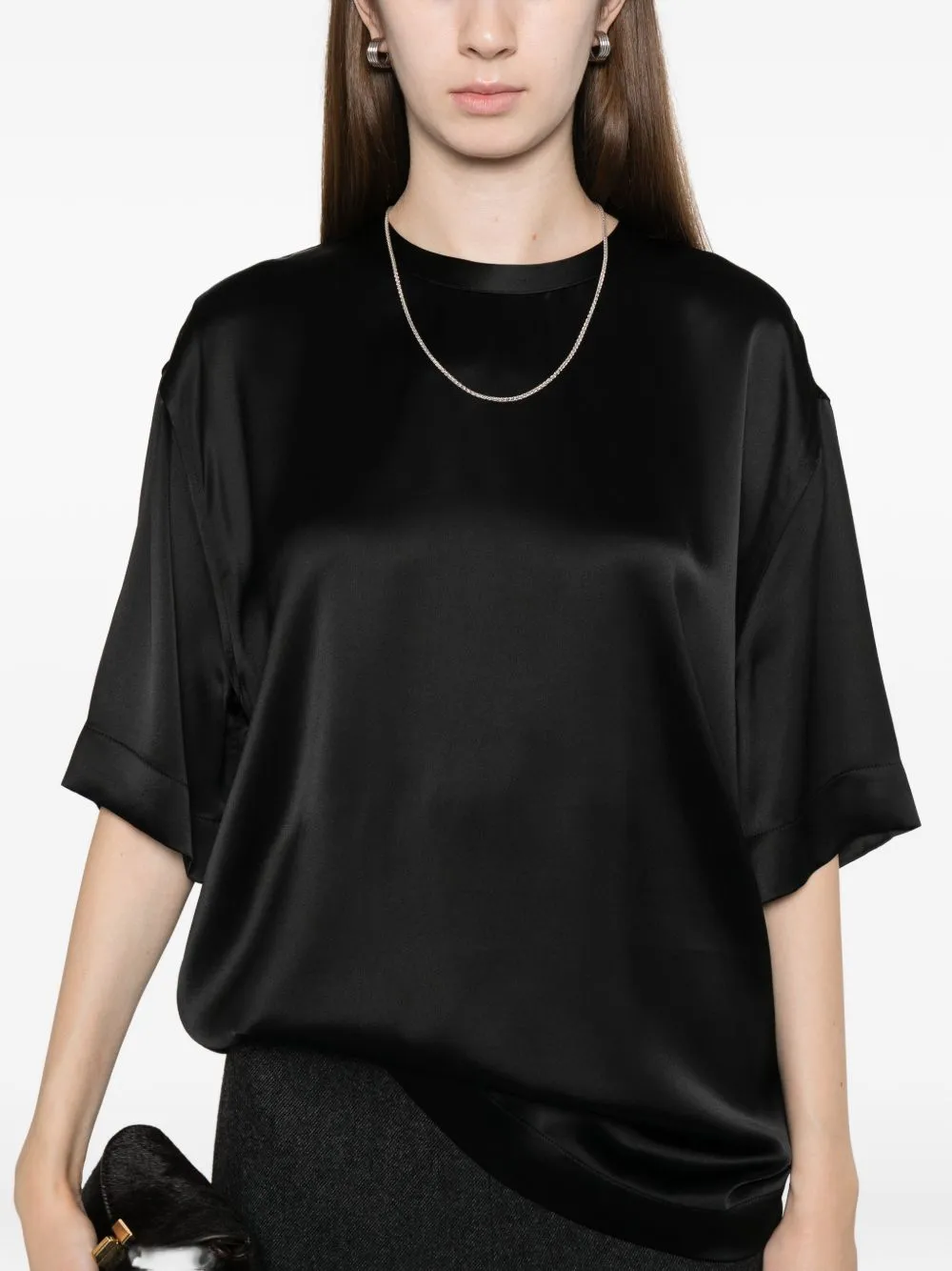 Satin T-Shirt sold by Wanan Luxury product image thumbnail 3
