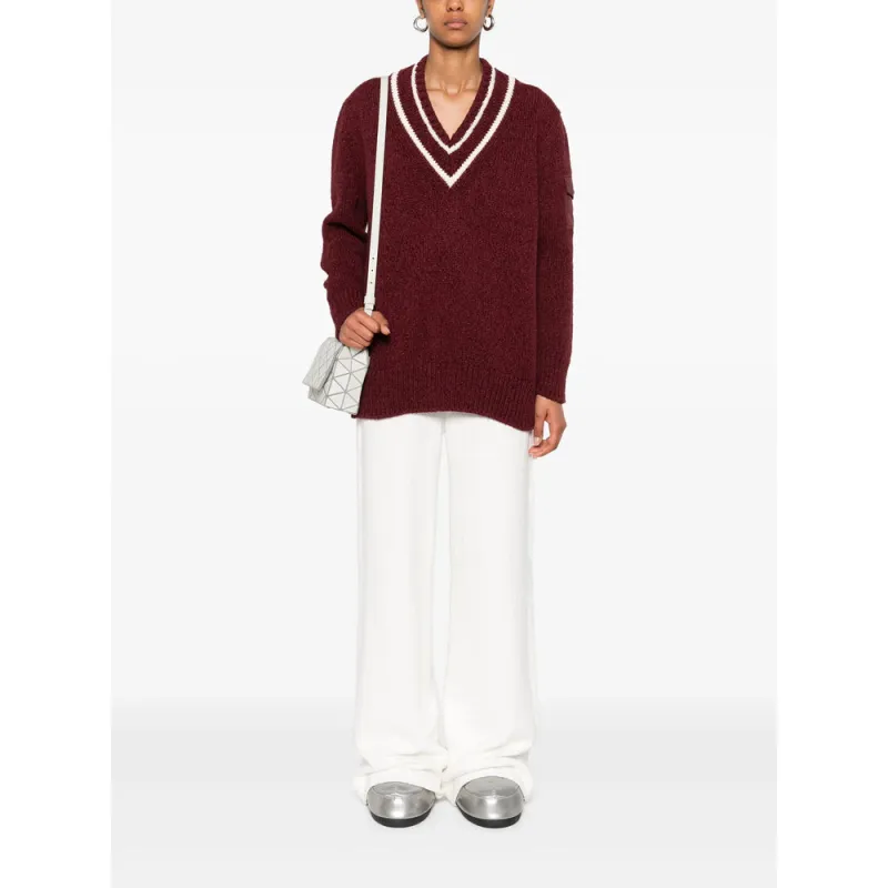 Sweaters Red made by Moncler