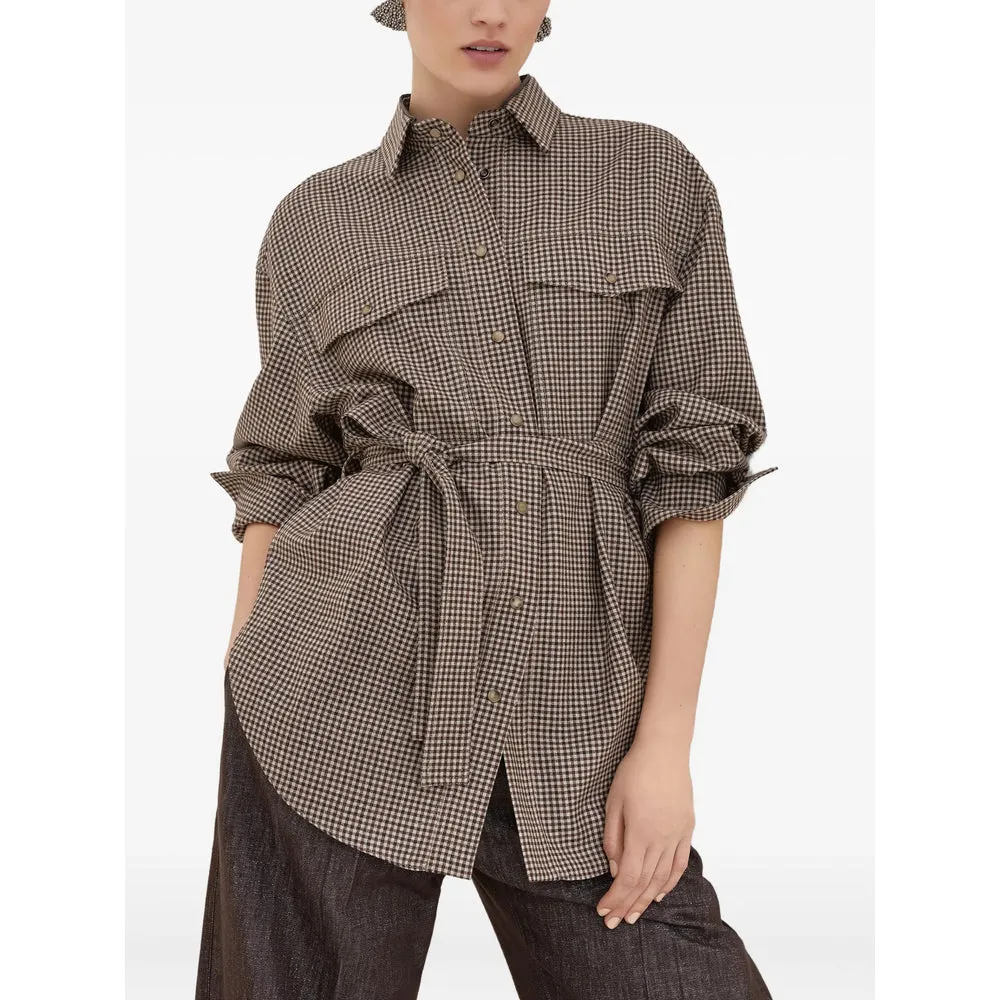 Shirts Brown sold by Wanan Luxury product image thumbnail 3