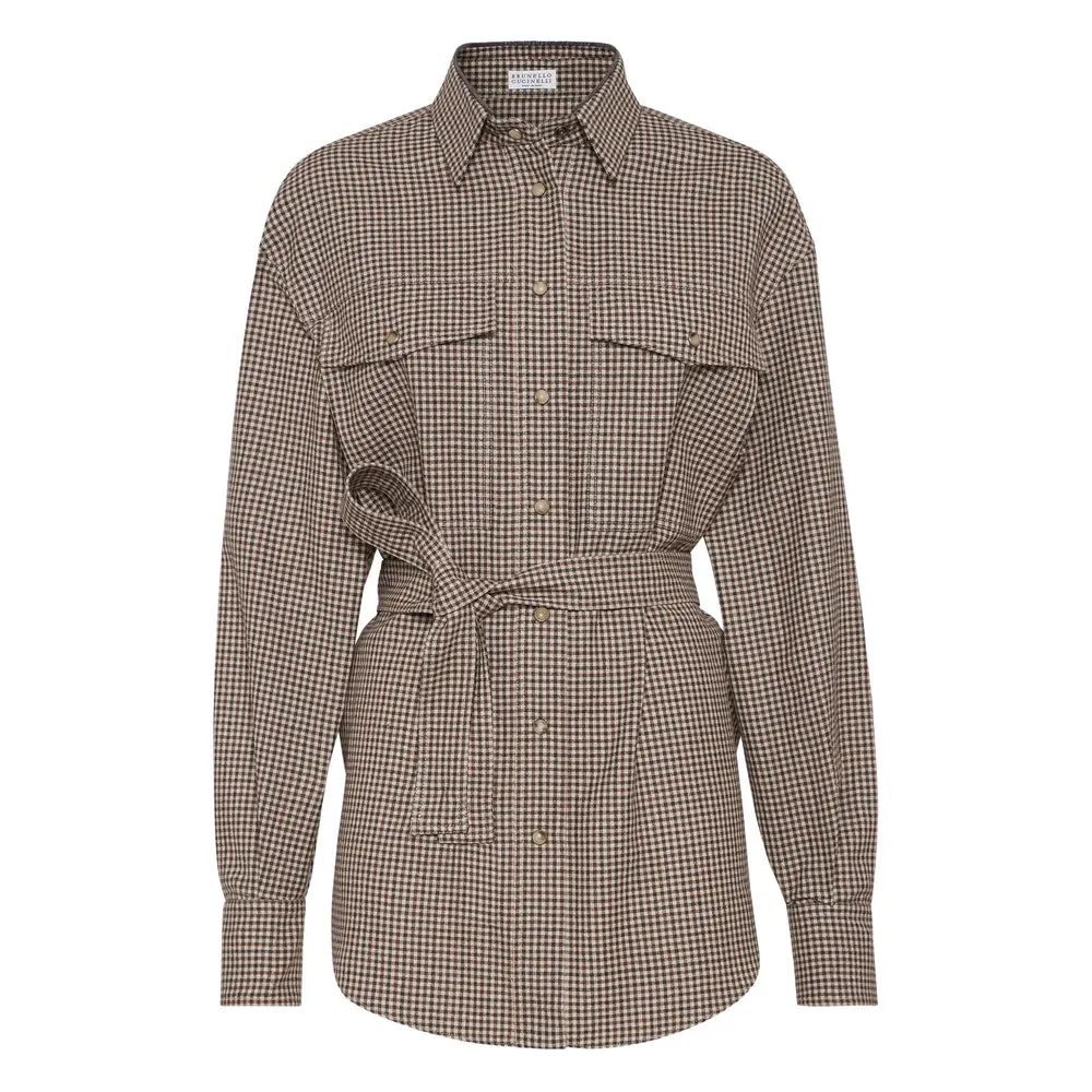 Shirts Brown sold by Wanan Luxury