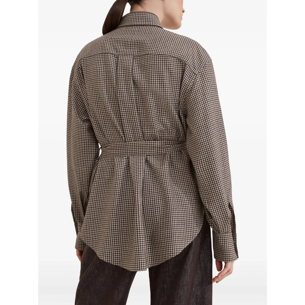 Shirts Brown sold by Wanan Luxury product image thumbnail 5