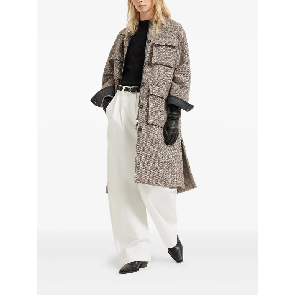 Coats Brown sold by Wanan Luxury product image thumbnail 3