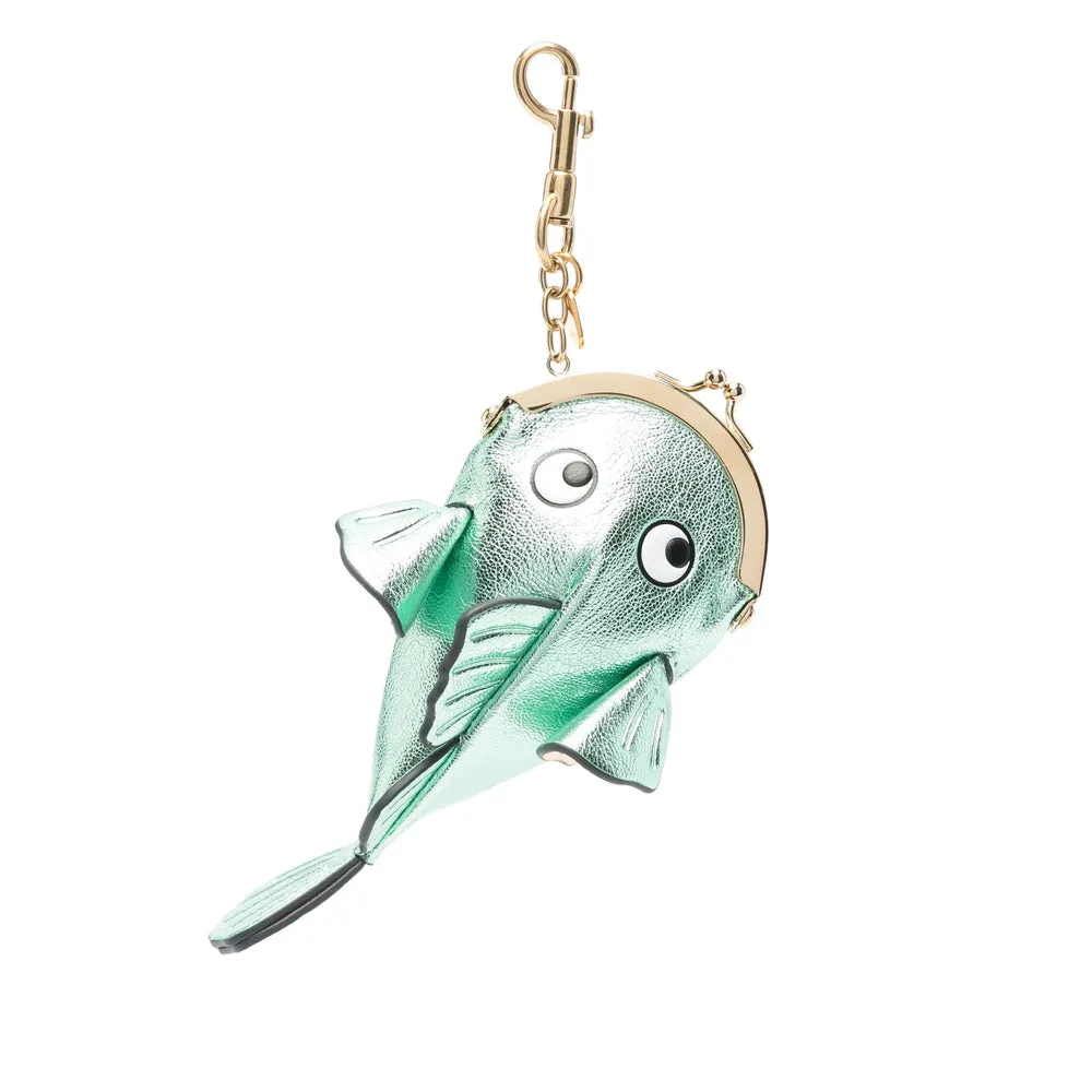 Keyrings Green/Gold sold by Wanan Luxury