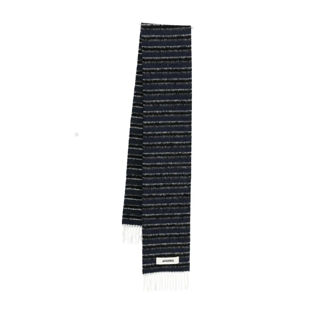 Scarves Blue, Black sold by Wanan Luxury