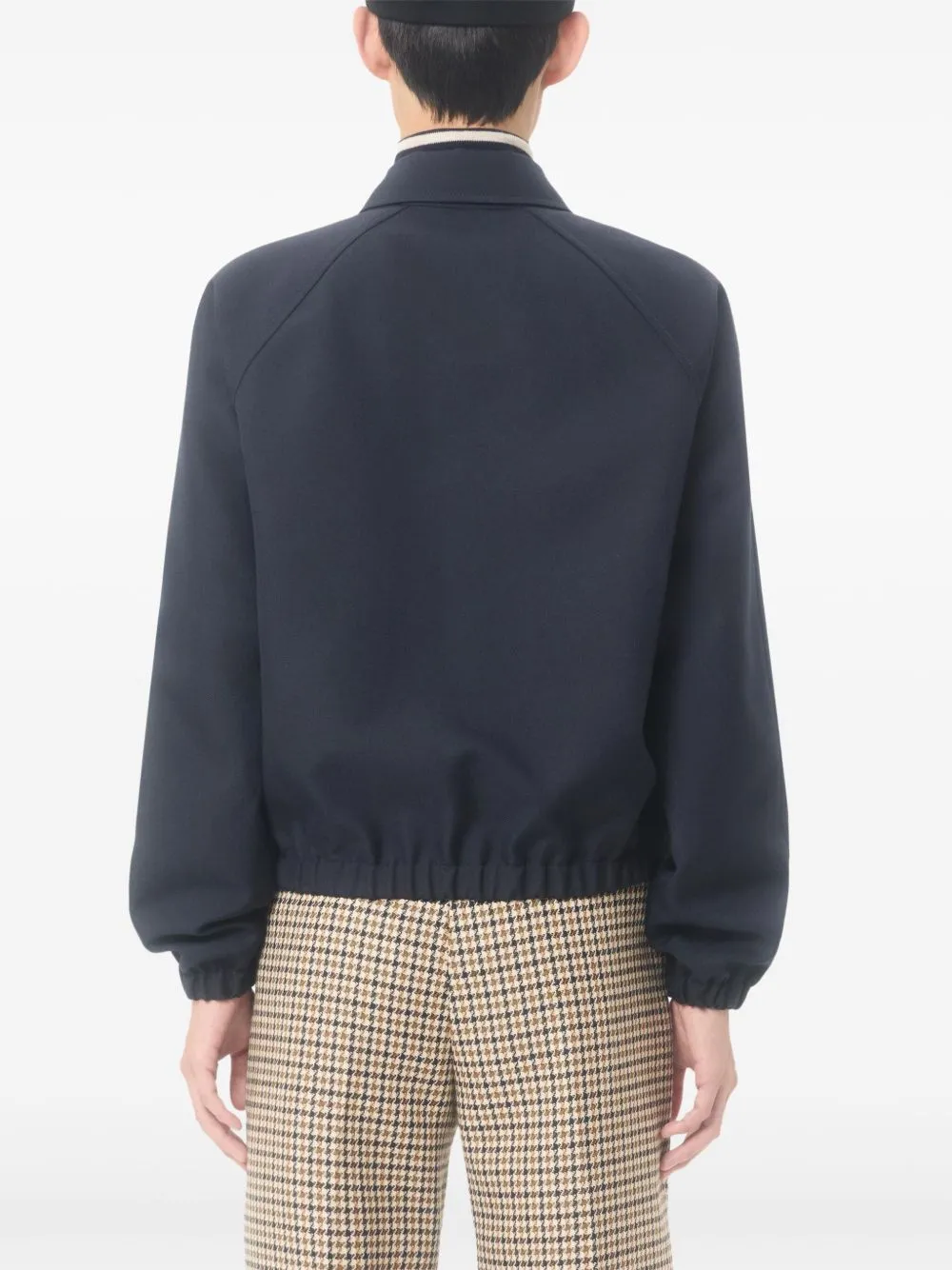 Vgold Wool Blend Blouson Jacket sold by Wanan Luxury product image thumbnail 3