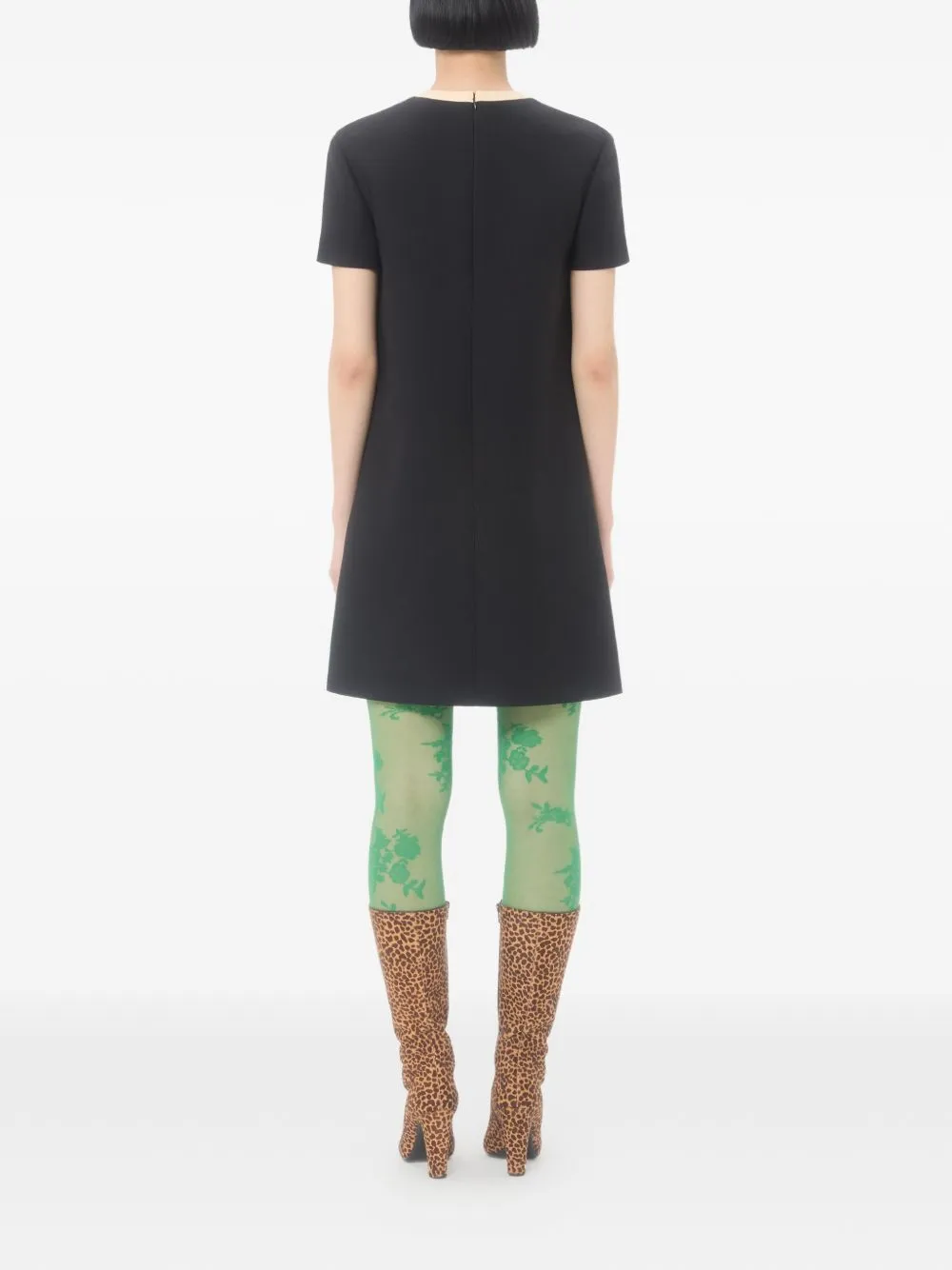 Wool And Silk Blend Dress sold by Wanan Luxury product image thumbnail 4