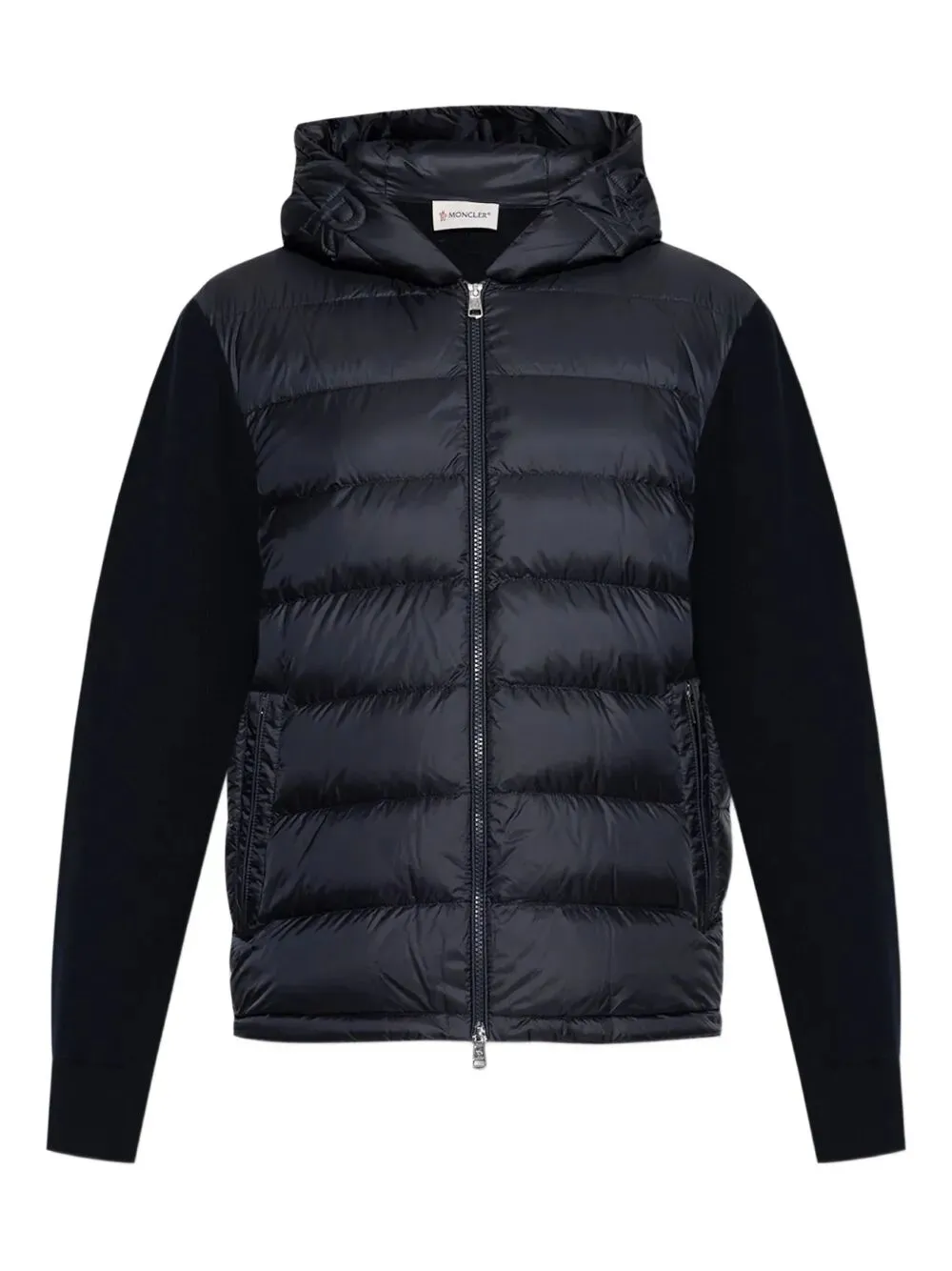 Padded Wool Zip-Up Hoodie sold by Wanan Luxury