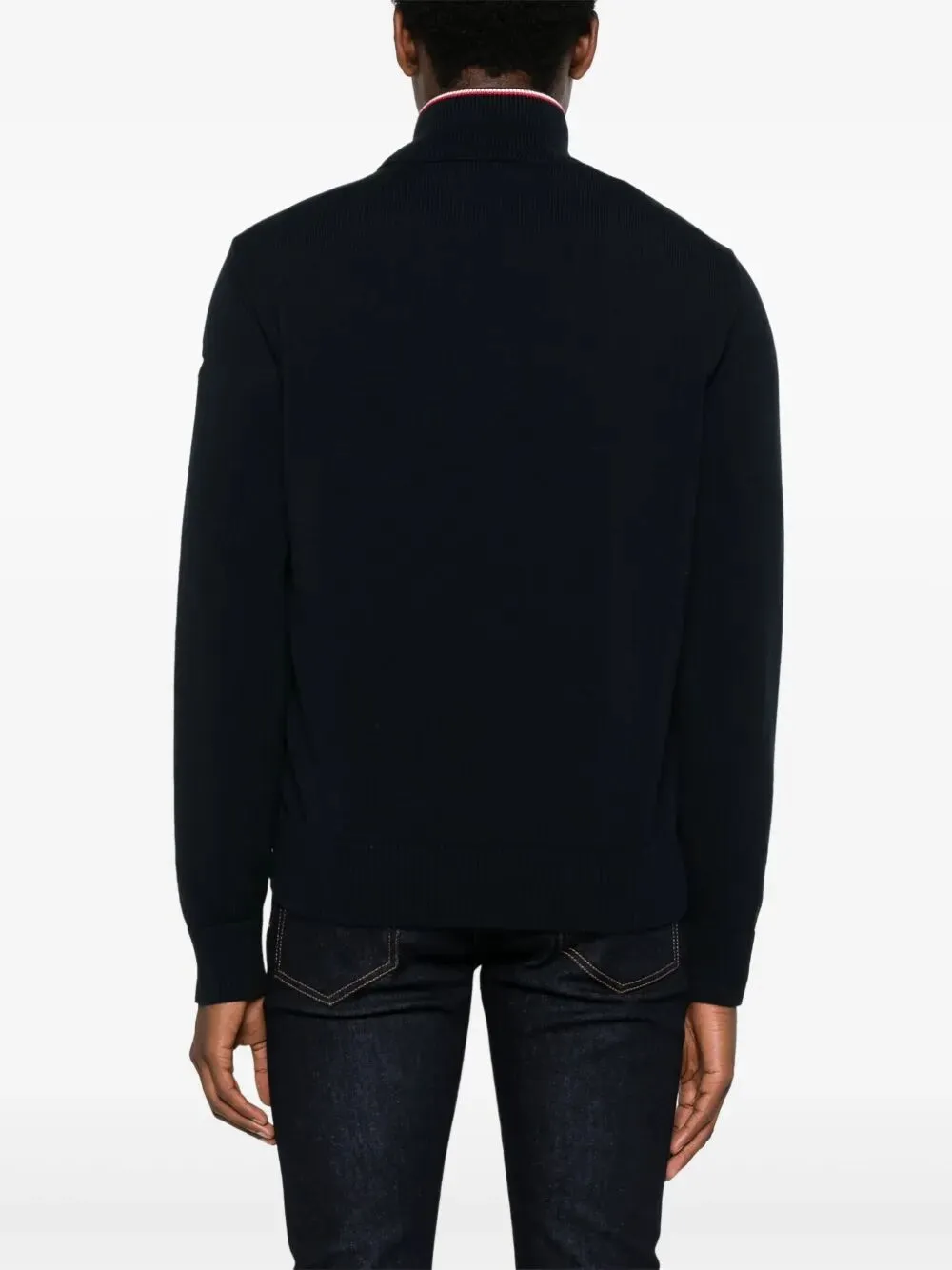 Padded Zip-Up Cotton Cardigan sold by Wanan Luxury product image thumbnail 3