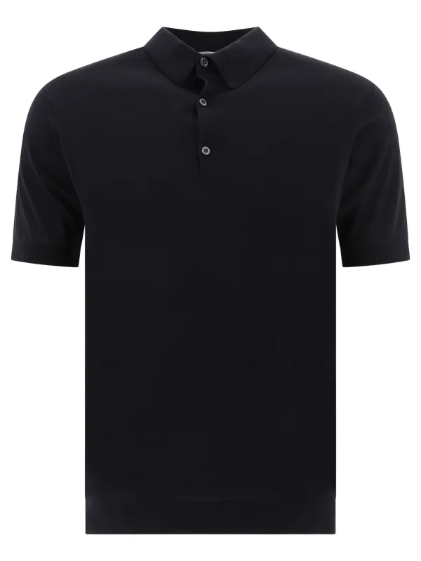 Adrian Polo Shirts Black sold by Wanan Luxury