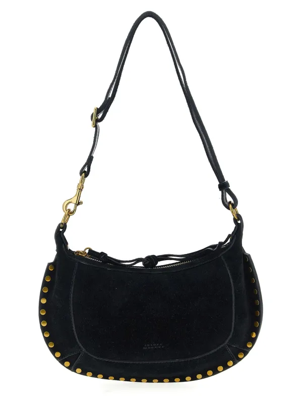 Oskan Moon Shoulder Bags Black made by Isabel Marant