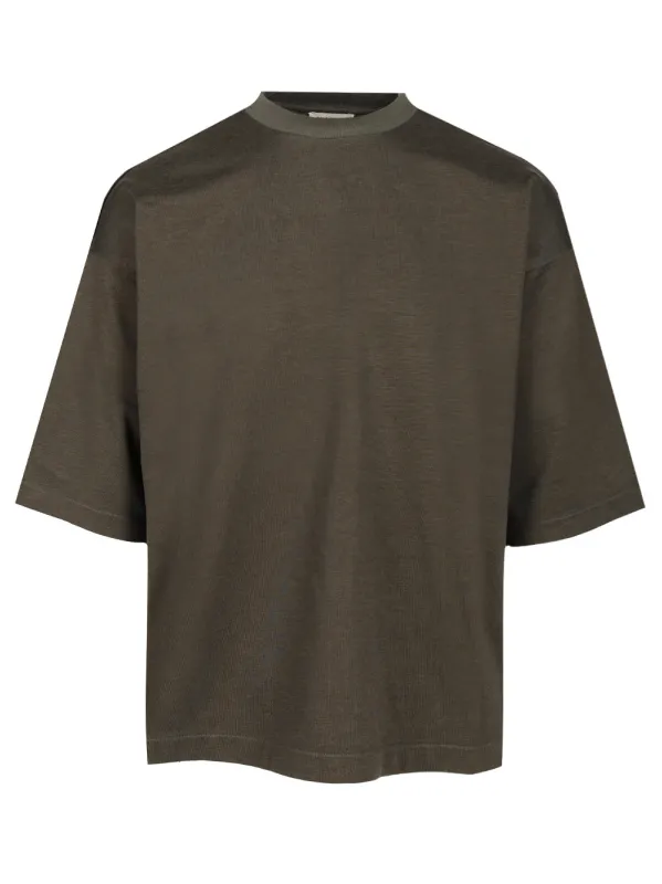 Crew Neck T-Shirt Green made by Fear of God