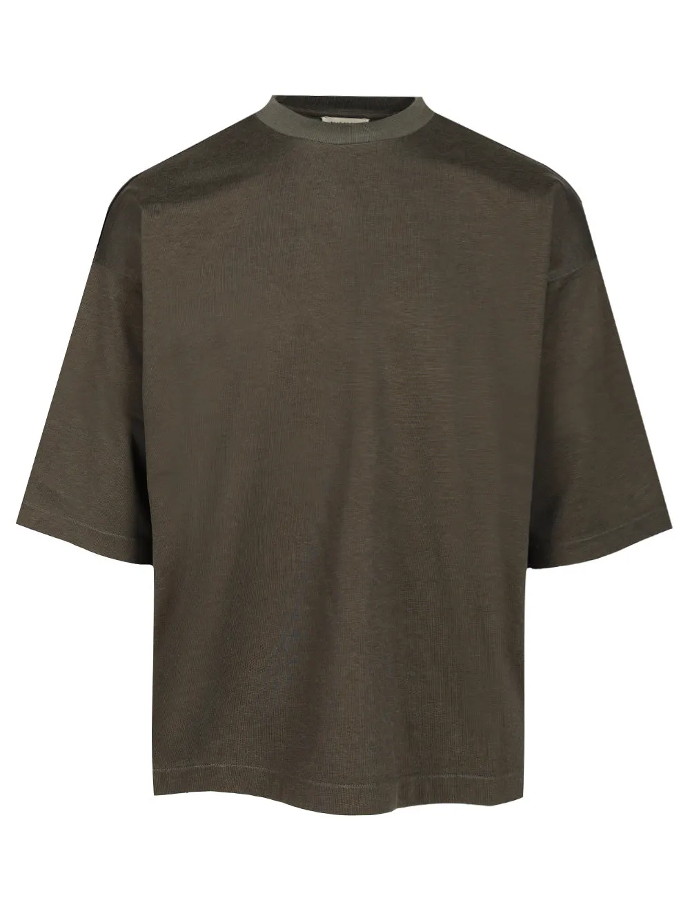 Crew Neck T-Shirt Green sold by Wanan Luxury